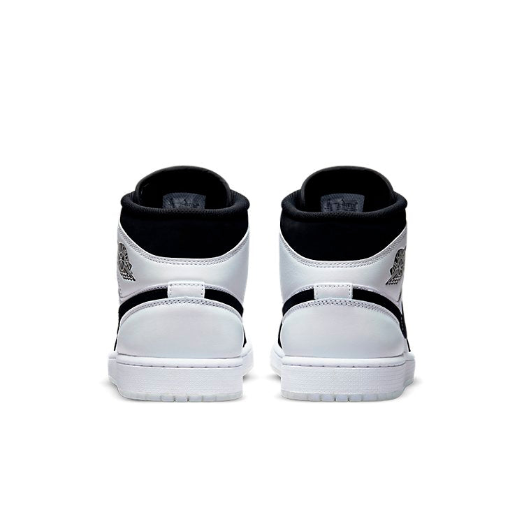 Air Jordan 1 Mid SE \'Diamond\'  DH6933-100 Signature Shoe