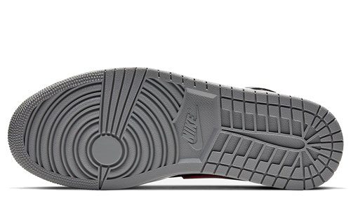 Air Jordan 1 Mid \'Black Grey\'  554724-060 Classic Sneakers