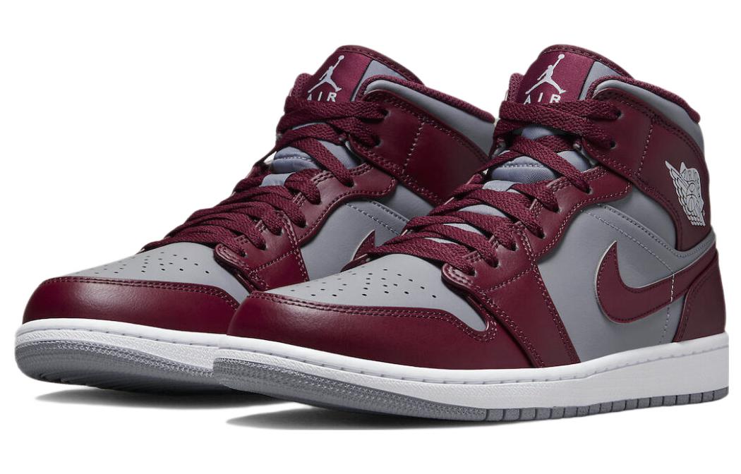 Air Jordan 1 Mid \'Cherrywood Red\'  DQ8426-615 Classic Sneakers