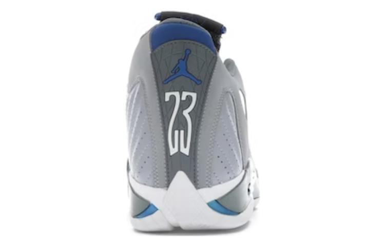 Air Jordan 14 Retro \'Wolf Grey\'  487471-004 Vintage Sportswear