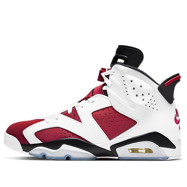 Air Jordan 6 Retro OG \'Carmine\' 2021  CT8529-106 Signature Shoe