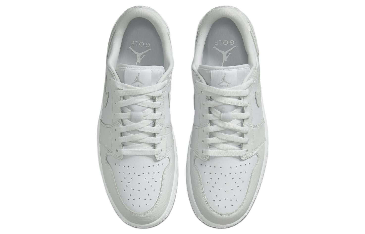 Air Jordan 1 Low OG Golf \'White Croc\'  DD9315-110 Cultural Kicks