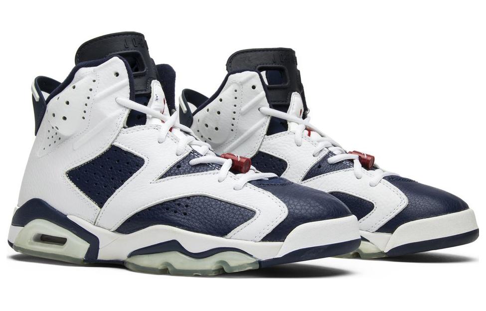 Air Jordan 6 Retro+ \'Olympic\' 2000  136038-461 Epoch-Defining Shoes