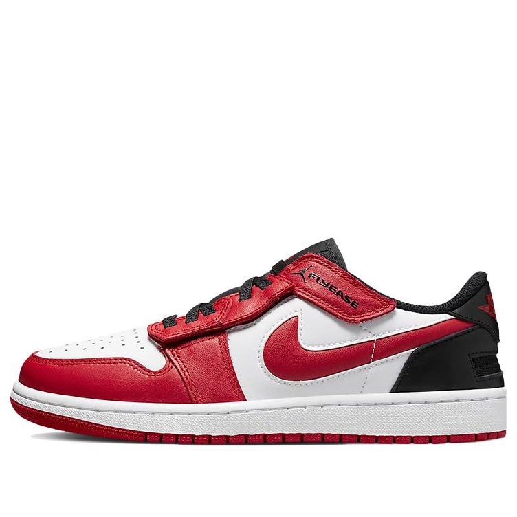 Air Jordan 1 Low FlyEase 'White Gym Red' DM1206-163 Epochal Sneaker