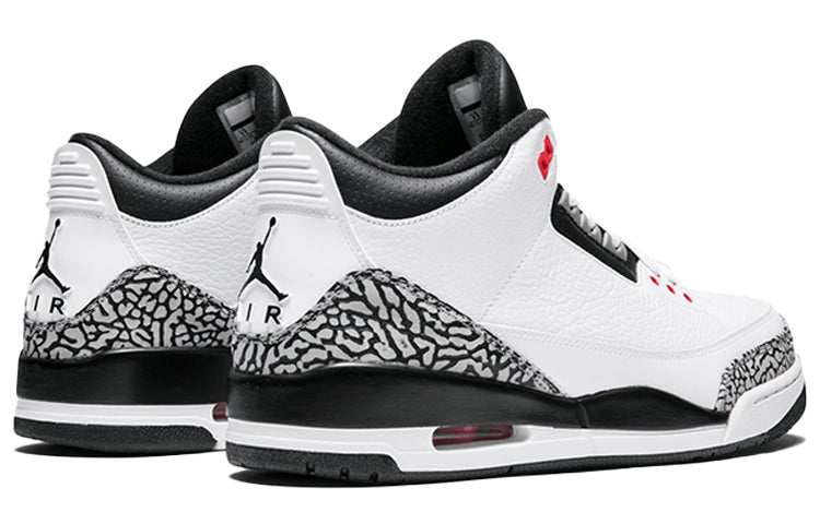 Air Jordan 3 Retro \'Infrared 23\'  136064-123 Iconic Trainers