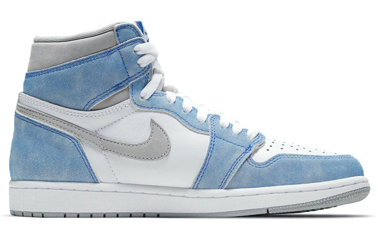 Air Jordan 1 Retro High OG \'Hyper Royal Light Smoke Grey\'  555088-402 Classic Sneakers