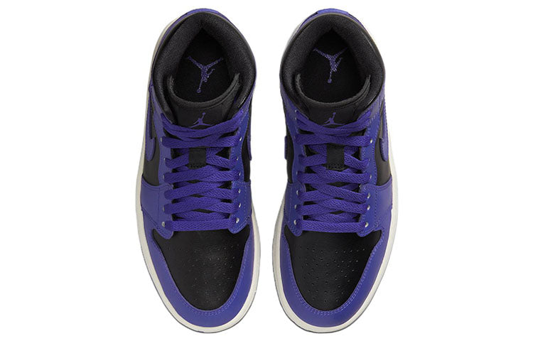 (WMNS) Air Jordan 1 Mid \'Dark Concord\'  BQ6472-051 Vintage Sportswear