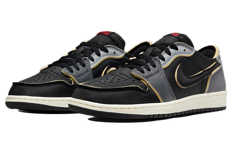 Air Jordan 1 Retro Low OG EX \'Dark Smoke Grey\'  DV0982-006 Iconic Trainers