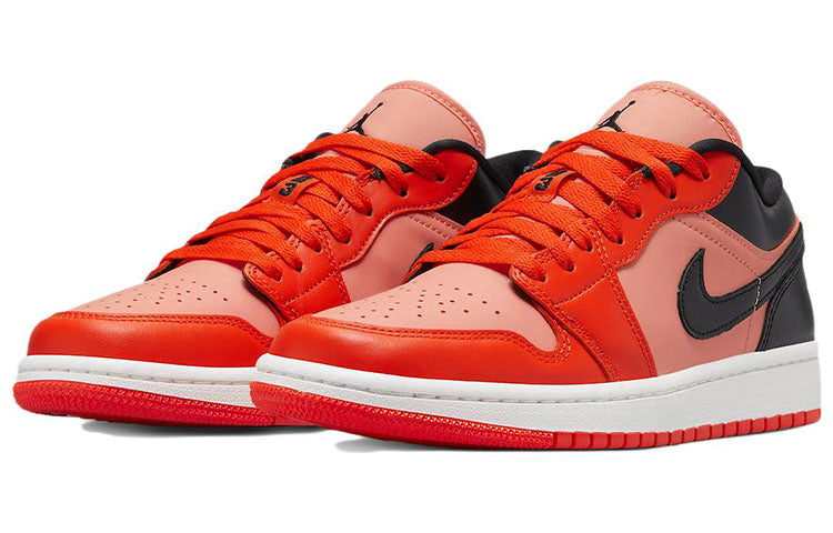 (WMNS) Air Jordan 1 Low SE \'Rush Orange Black\'  DM3379-600 Antique Icons