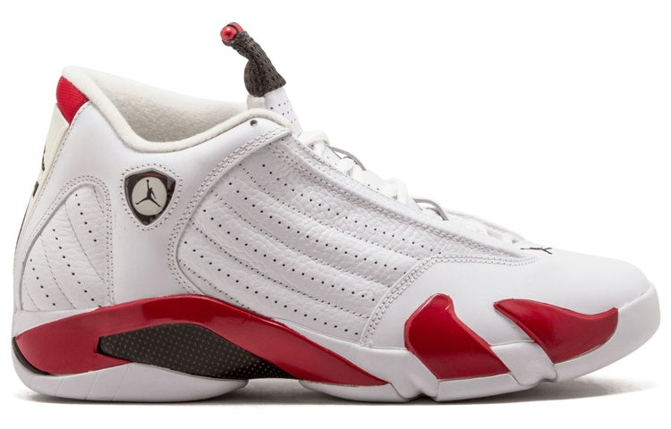 Air Jordan 14 Retro \'Candy Cane\' 2012  487471-101 Signature Shoe