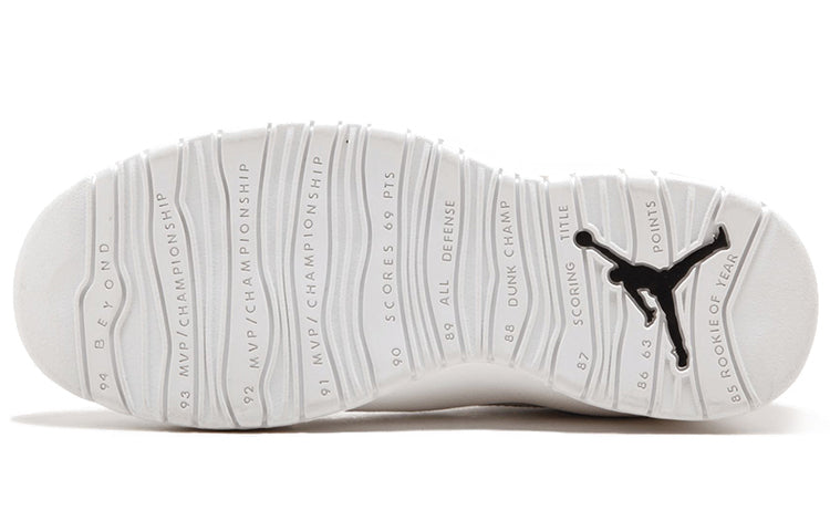 Air Jordan 10 Retro \'I\'m Back\'  310805-104 Signature Shoe