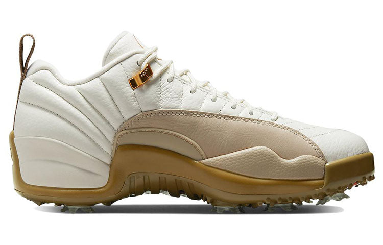 Air Jordan 12 Low Golf \'Sail\'  DM9016-109 Signature Shoe