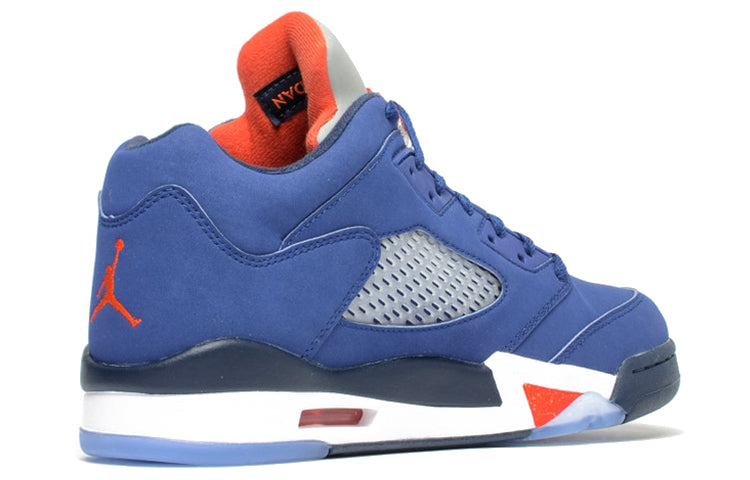 Air Jordan 5 Retro Low \'Knicks\'  819171-417 Iconic Trainers