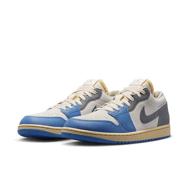 Air Jordan 1 Low \'Tokyo Vintage\'  DZ5376-469 Iconic Trainers