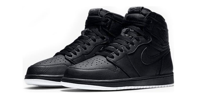 Air Jordan 1 Retro High OG \'Perforated\'  555088-002 Classic Sneakers