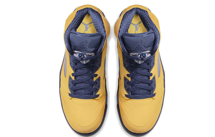 Air Jordan 5 Retro SP \'Michigan\'  CQ9541-704 Classic Sneakers