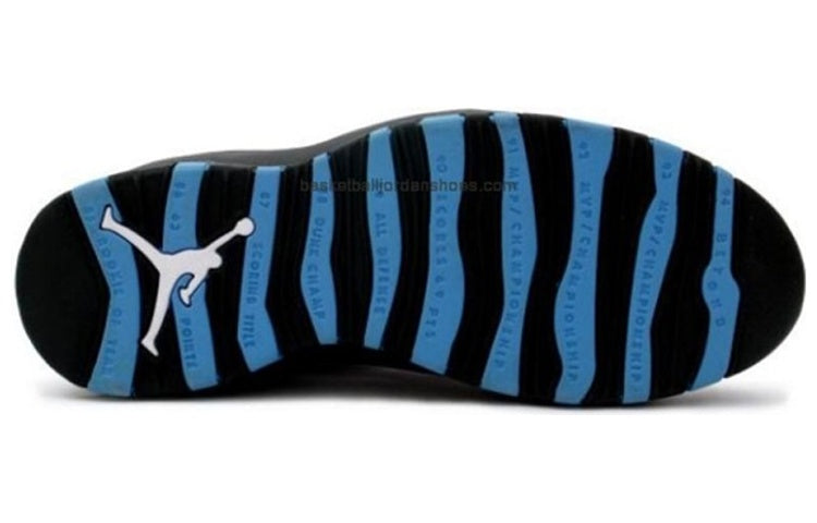 Air Jordan 10 OG 'Powder Blue' 130209-102 Epochal Sneaker - Click Image to Close