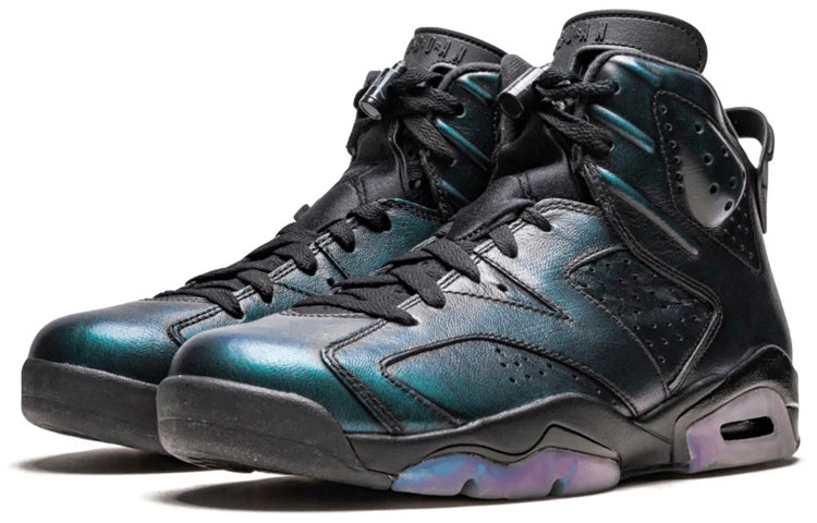 Air Jordan 6 Retro \'All Star - Chameleon\'  907961-015 Signature Shoe