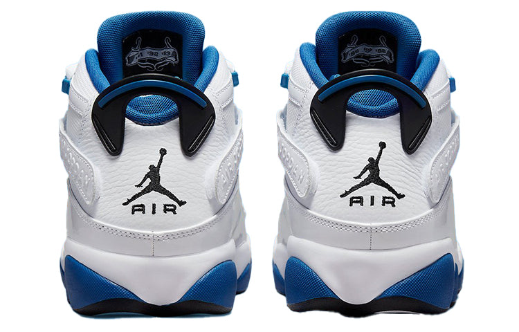 Air Jordan 6 Rings \'White Dark Marina Blue\'  322992-114 Epochal Sneaker