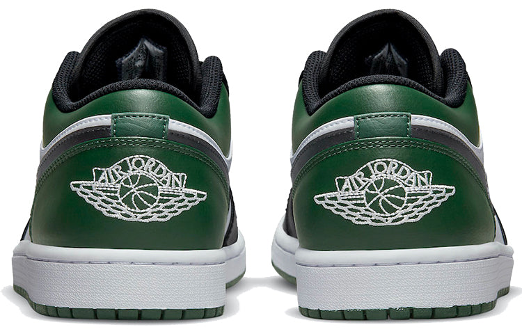 Air Jordan 1 Low \'Green Toe\'  553558-371 Signature Shoe