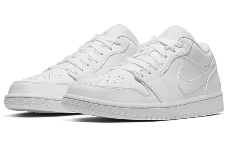 Air Jordan 1 Low \'Triple White\'  553558-126 Epochal Sneaker
