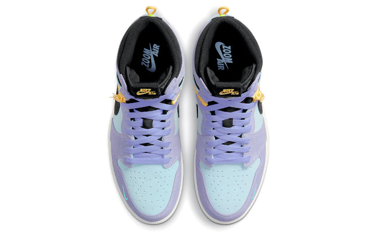 Air Jordan 1 High Switch \'Purple Pulse\'  CW6576-500 Epoch-Defining Shoes