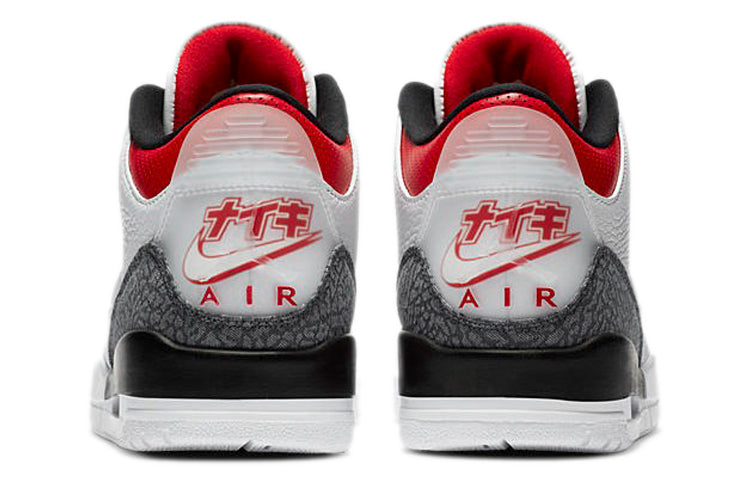 Air Jordan 3 SE-T \'Fire Red\' Japan Exclusive  CZ6433-100 Classic Sneakers