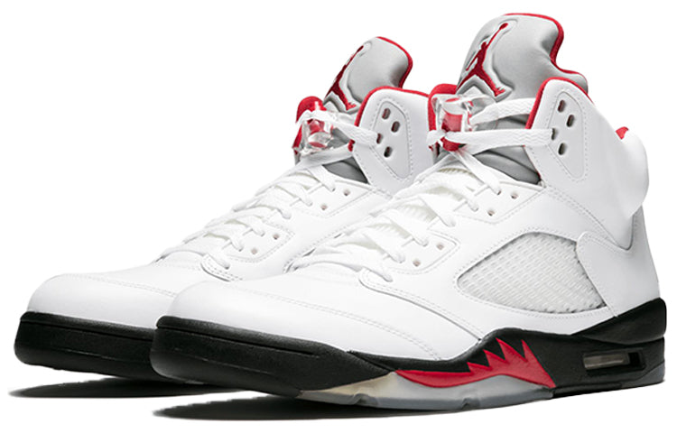 Air Jordan 5 Retro \'Fire Red\' 2013  136027-100 Cultural Kicks