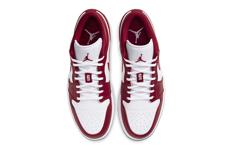 Air Jordan 1 Low \'Gym Red\'  553558-611 Vintage Sportswear