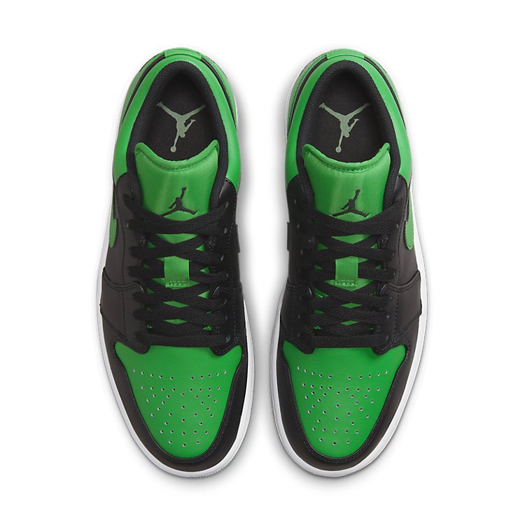 Air Jordan 1 Low \'Lucky Green\'  553558-065 Classic Sneakers