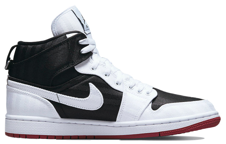 (WMNS) Air Jordan 1 Mid SE Utility \'White Black Gym Red\'  DD9338-016 Iconic Trainers