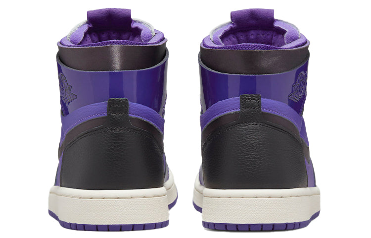 (WMNS) Air Jordan 1 Zoom Comfort \'Court Purple Patent\'  CT0979-505 Signature Shoe