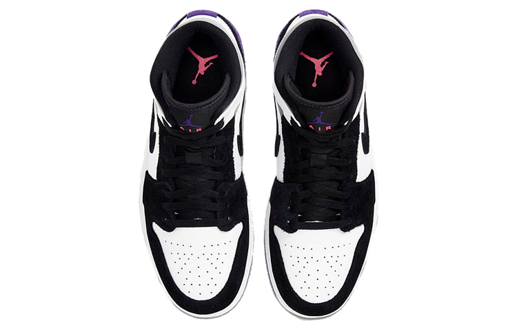 Air Jordan 1 Mid SE \'Varsity Purple\'  852542-105 Iconic Trainers