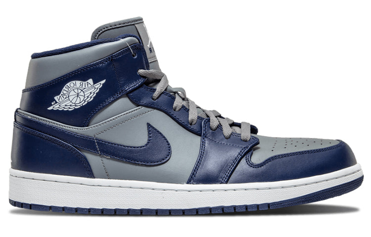 Air Jordan 1 Mid \'Georgetown\'  554724-006 Epoch-Defining Shoes