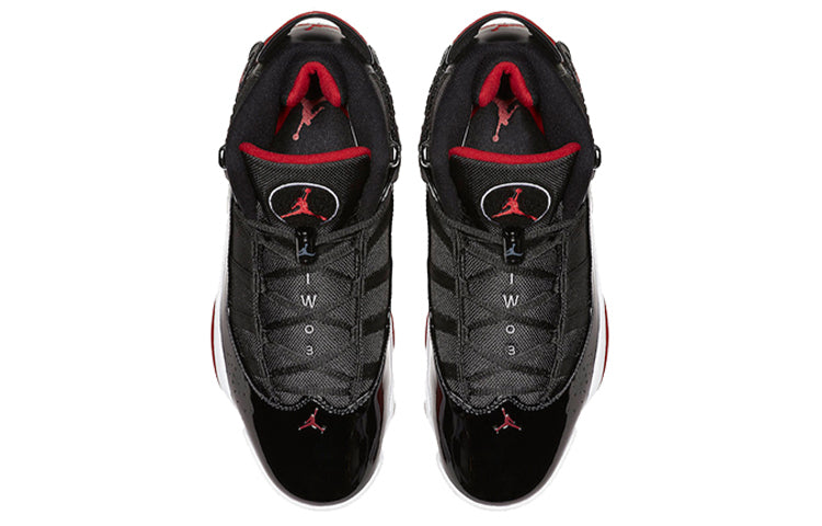 Air Jordan 6 Rings \'Black Varsity Red\'  322992-062 Cultural Kicks