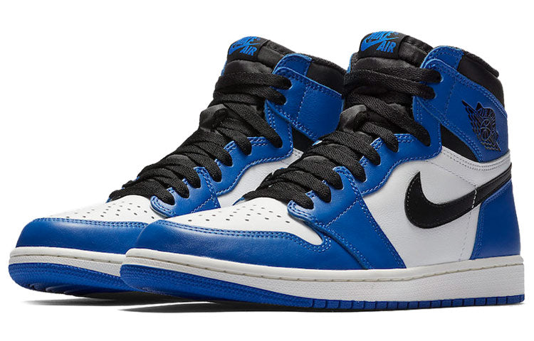 Air Jordan 1 Retro High OG \'Game Royal\'  555088-403 Signature Shoe