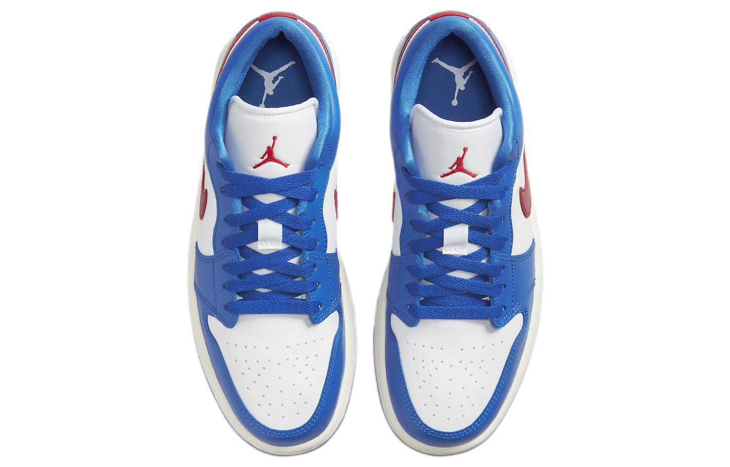 (WMNS) Air Jordan 1 Low \'Sport Blue Gym Red\'  DC0774-416 Antique Icons