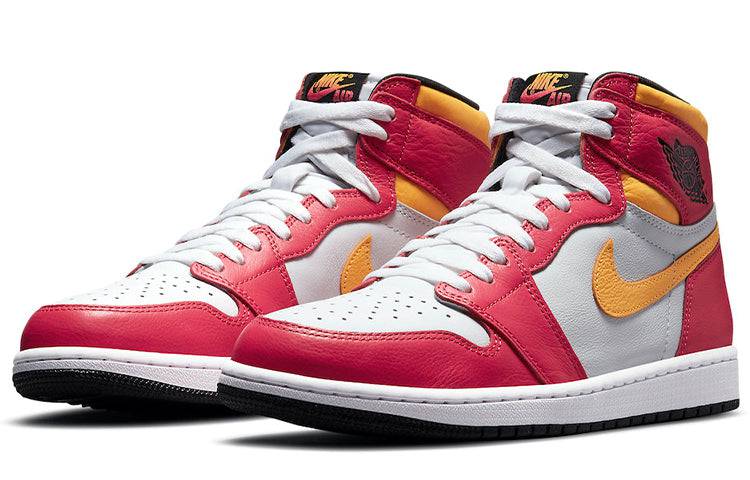 Air Jordan 1 Retro High OG \'Light Fusion Red\'  555088-603 Antique Icons