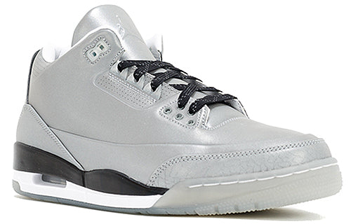 Air Jordan 3 5Lab3 \'Reflective Silver\'  631603-003 Signature Shoe