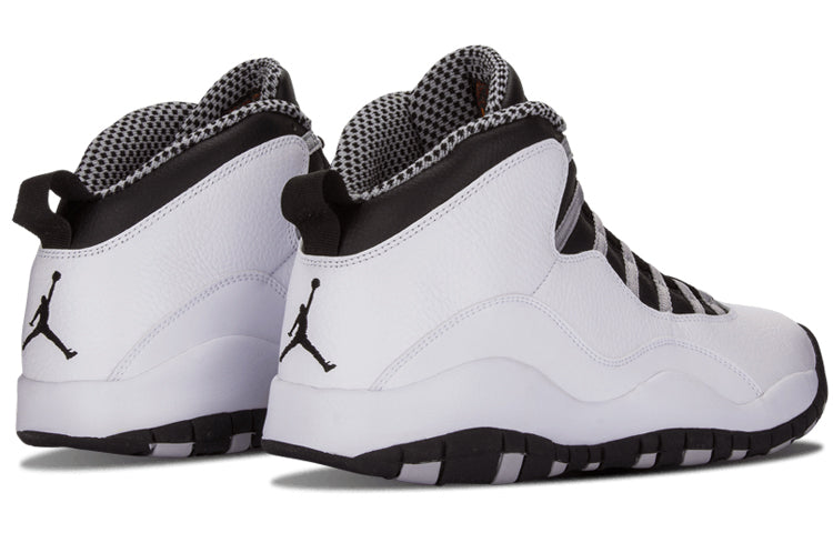 Air Jordan 10 Retro \'Steel\' 2013  310805-103 Classic Sneakers