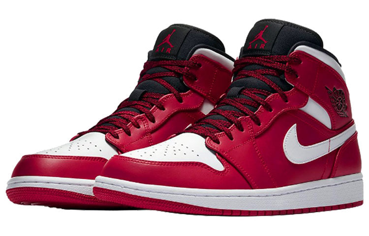 Air Jordan 1 Mid \'Chicago\'  554724-605 Vintage Sportswear