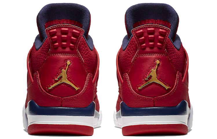 Air Jordan 4 Retro \'FIBA\'  CI1184-617 Signature Shoe