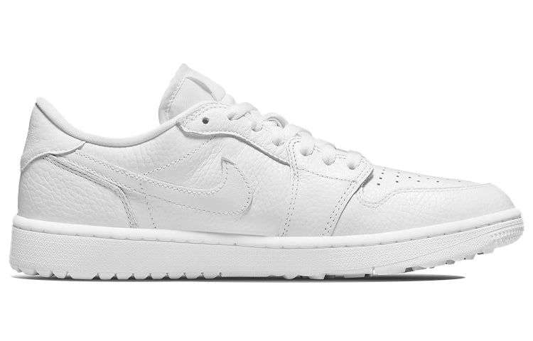 Air Jordan 1 Low Golf \'Triple White\'  DD9315-101 Signature Shoe