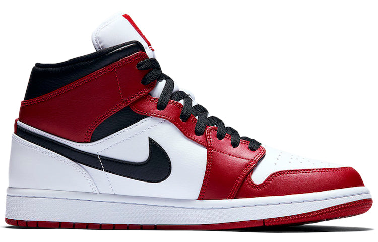 Air Jordan 1 Mid \'Chicago\'  554724-173 Cultural Kicks