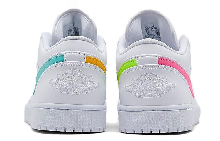 Air Jordan 1 Low \'White Multi-Color\'  CW7033-100 Epochal Sneaker