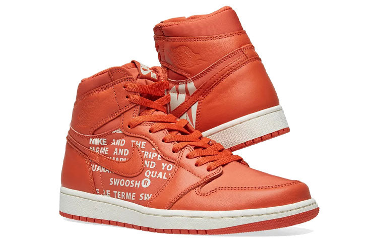 Air Jordan 1 Retro High OG \'Vintage Coral\'  555088-800 Epoch-Defining Shoes