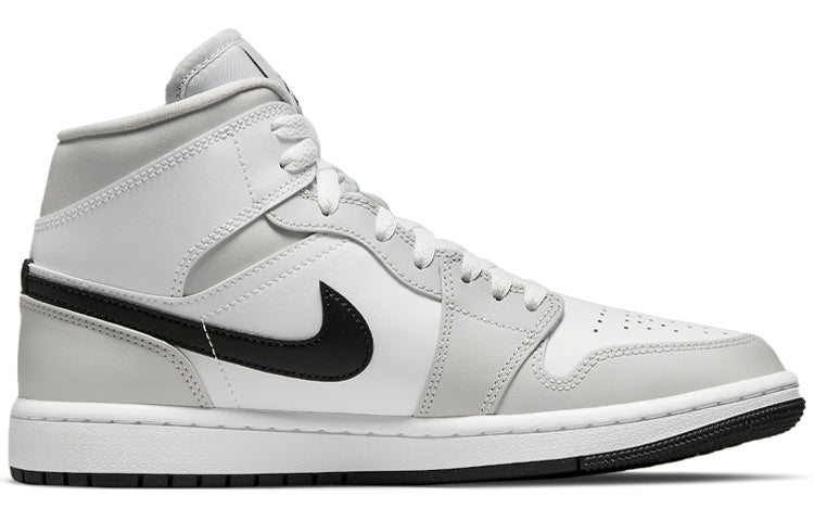 (WMNS) Air Jordan 1 Mid \'Grey Fog\'  BQ6472-015 Cultural Kicks