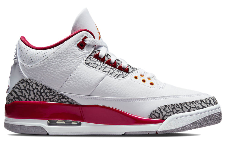 Air Jordan 3 Retro \'Cardinal Red\'  CT8532-126 Epoch-Defining Shoes