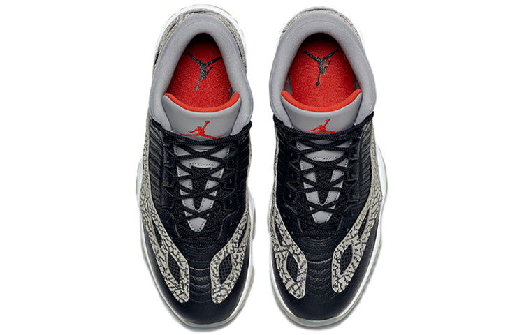 Air Jordan 11 Retro Low IE \'Black Cement\'  919712-006 Epoch-Defining Shoes
