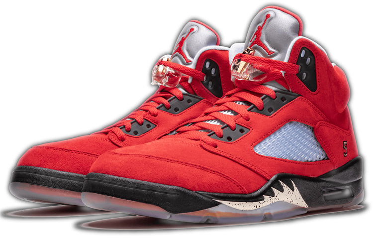 Trophy Room x Air Jordan 5 Retro SP F&F \'Black Red\'  CN2317-600 Classic Sneakers